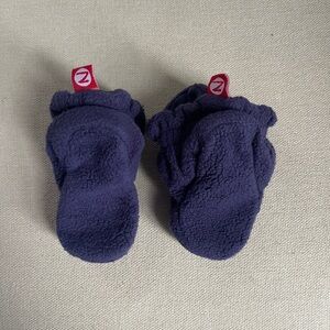 Zutano fleece booties size 3 months